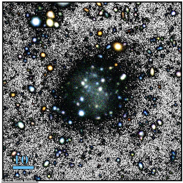 Forscher entdeckten die Zwerggalaxie namens Nube mithilfe von Daten des Sloan Digital Sky Survey