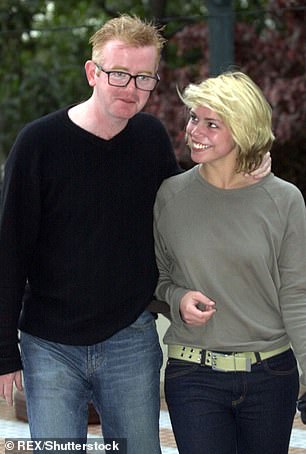 Memories: Billie said she had an 'amazing time' with Chris and likened their relationship to being in university. Pictured in 2001