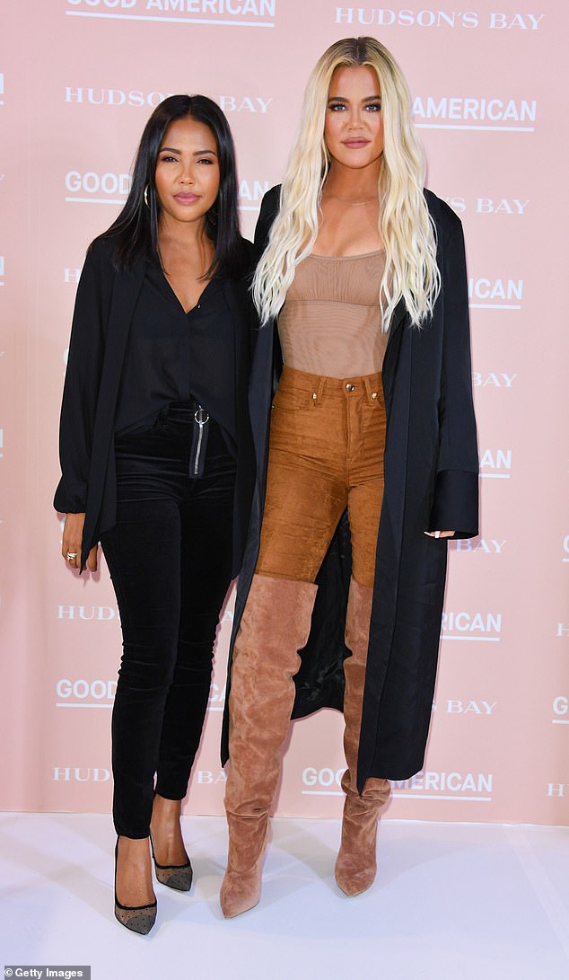 Emma, who co founded Khloe Kardashian's (right) wildly popular jeans company Good American, and Kim's shapewear line SKIMS, was branded 'amazing' by viewers