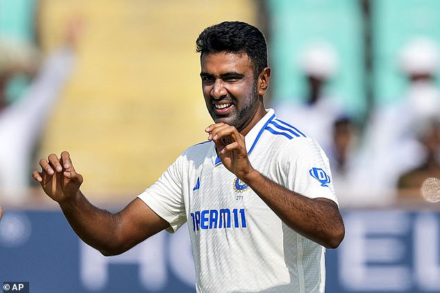 Ravichandran Ashwin schied im restlichen Spiel Englands gegen Indien aus