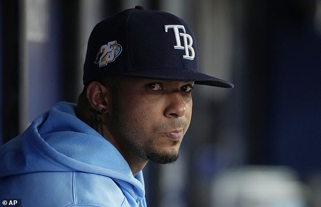 Der Shortstop von Tampa Bay, Wander Franco, konnte sich nicht zum Frühlingstraining mit den Rays melden