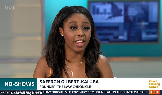 Saffron Gilbert-Kaluba, CEO des Gen-Z-Unternehmens und Gründer von The Law Chronicle, argumentierte, dass Ghosting-Interviews „unhöflich“ und „respektlos“ seien.