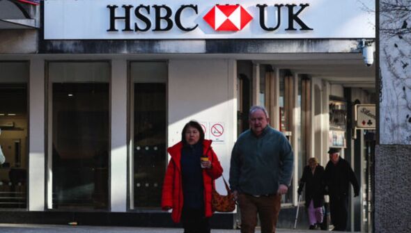 Eine HSBC-Filiale