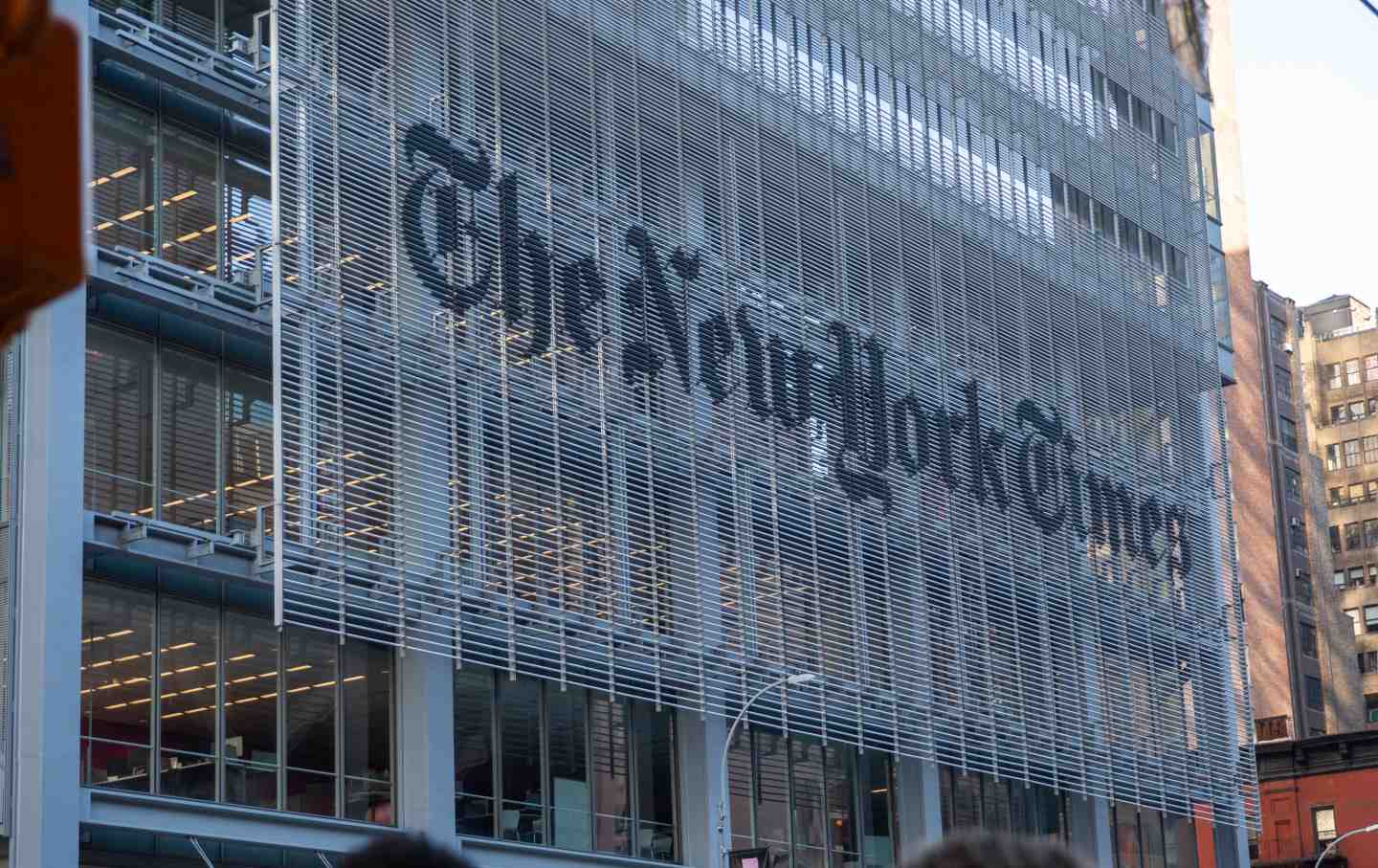 Hauptsitz der New York Times in New York City am Sonntag, 4. Februar 2024.