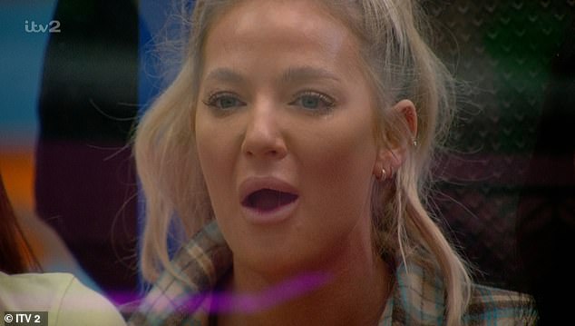 Big Brother's Chanelle breaks down in tears as she is forced to stay silent while reuniting with her dad - from within a transparent box