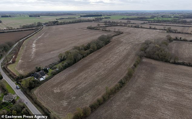 Land around Bardfield Snaling in Essex where the shooting events are taking place