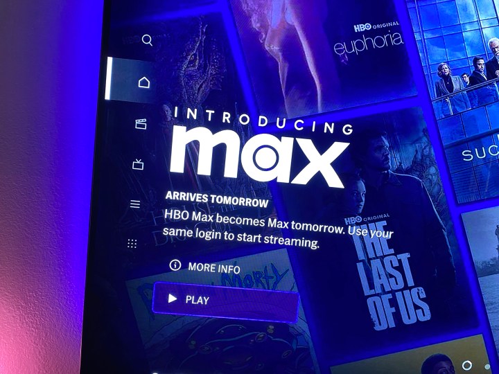 Eine Erinnerung daran, dass HBO Max am 23. Mai 2023 zu Max wird.
