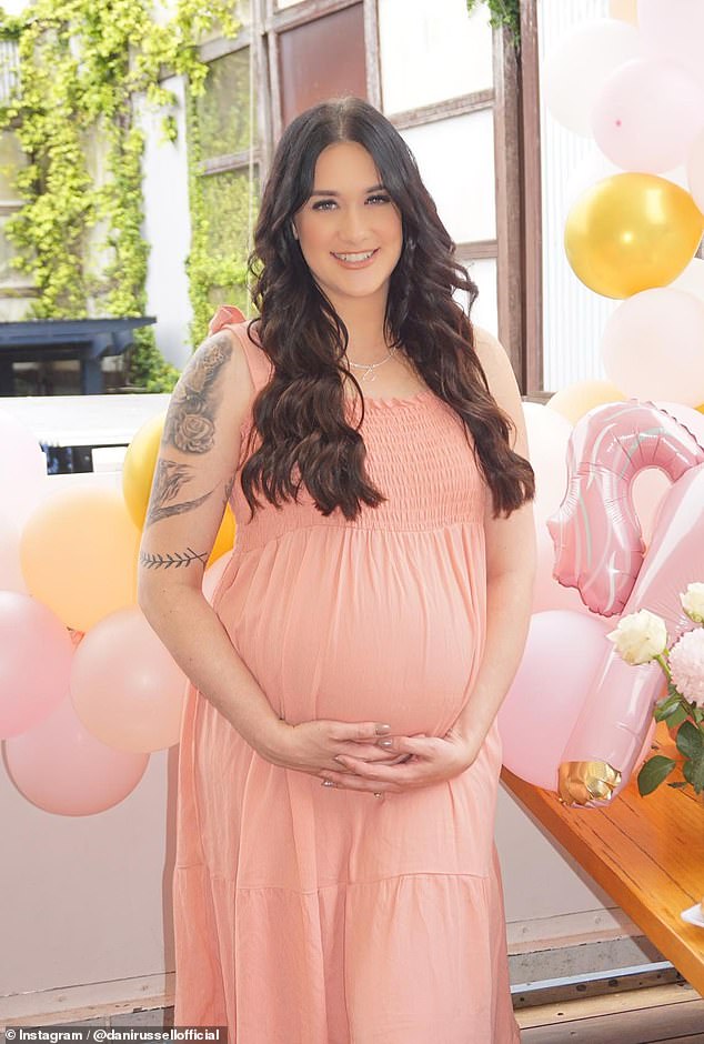 Danielle hatte keine Probleme, schwanger zu werden, und klagte nie über besonders schmerzhafte Perioden