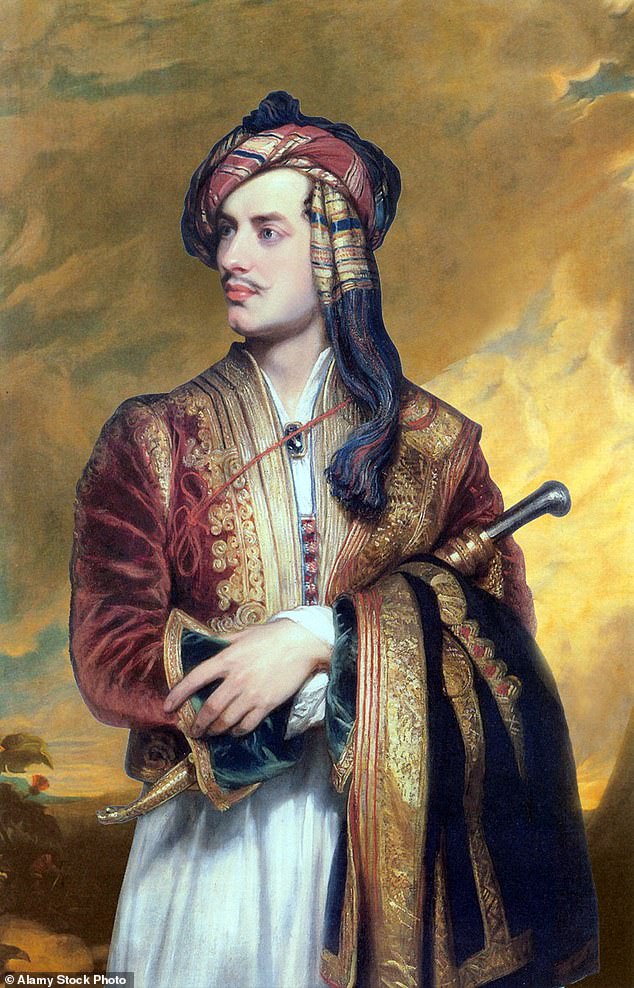 The British poet was painted in Albanian dress by Thomas Phillips in 1813. Byron¿s charm, good looks and notoriety meant he effortlessly seduced any attractive woman or man he came across, from married aristocrats to innocent serving girls