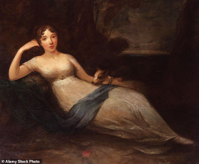 Lady Caroline Lamb, painted here by Eliza H Trotter, famously described Byron as ¿mad, bad and dangerous to know'