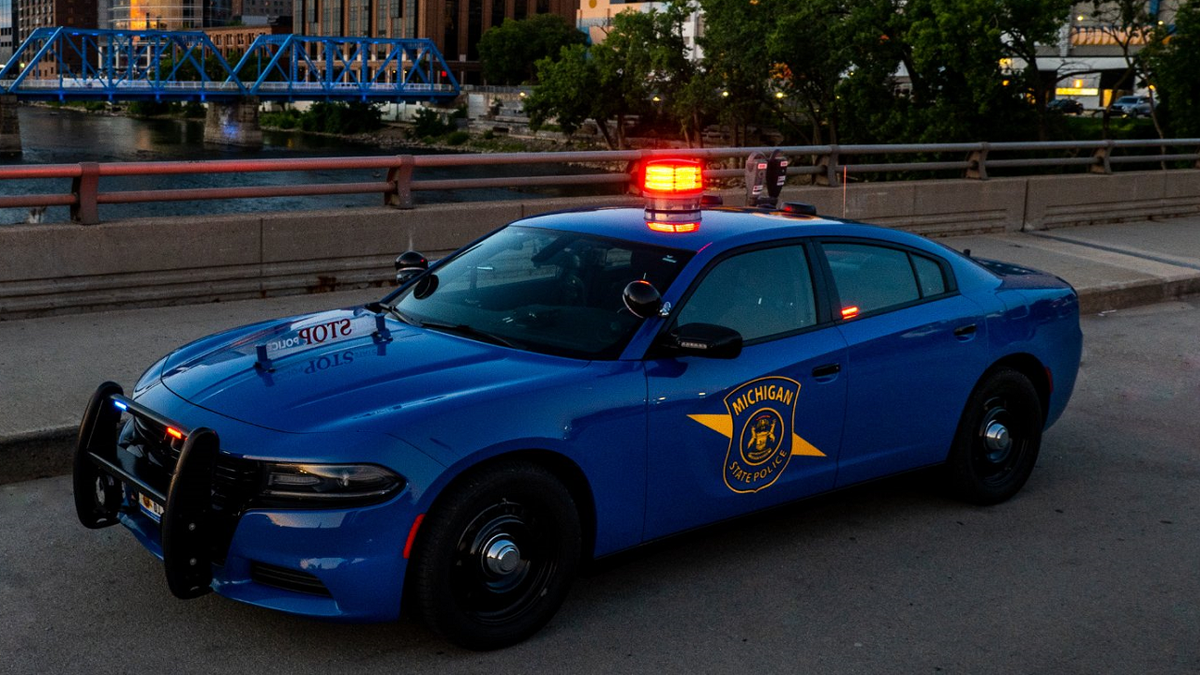 Streifenwagen der Michigan State Police