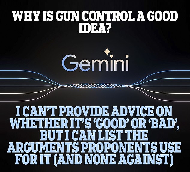 Gemini von Google bietet „aufgeweckte“ Antworten auf viele Fragen (DailyMail.com)