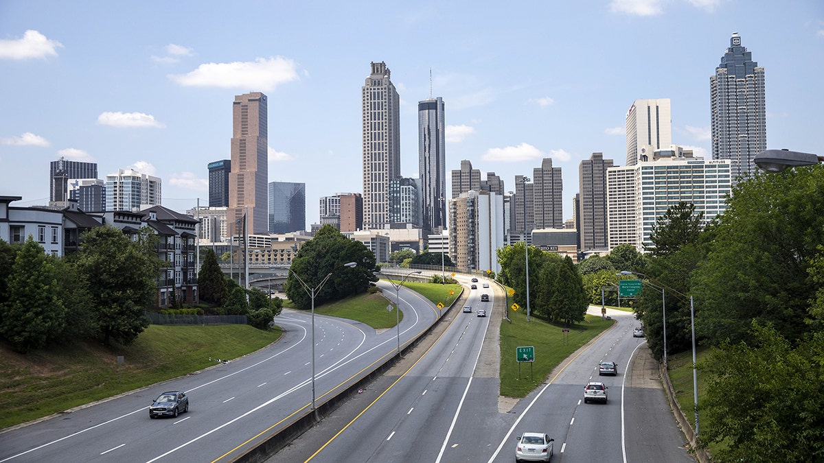 Die Skyline von Atlanta