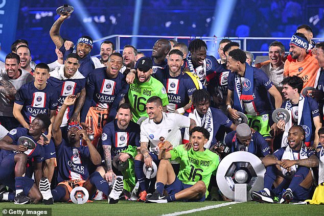 PSG hat seit der Saison 2012/13 in neun der elf Spielzeiten den Ligue-1-Titel gewonnen