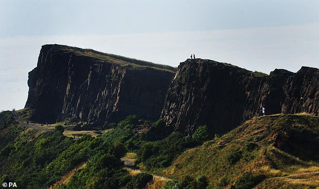 Despite Fawziyah's fear of heights, the lawyer accompanied her husband when he suggested they visit the rocky summit of Arthur's Seat, a landmark that offers views over Edinburgh