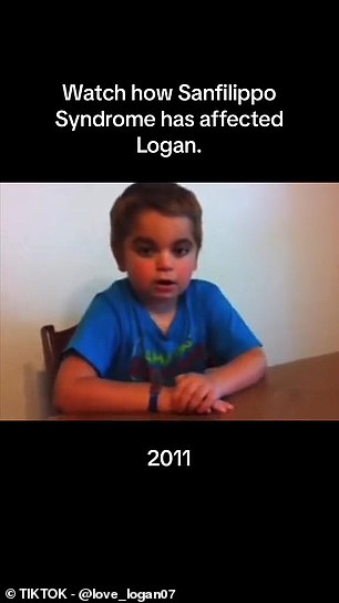 In den ersten Clips kann Logan noch zu seinen Lieblingsliedern singen und tanzen
