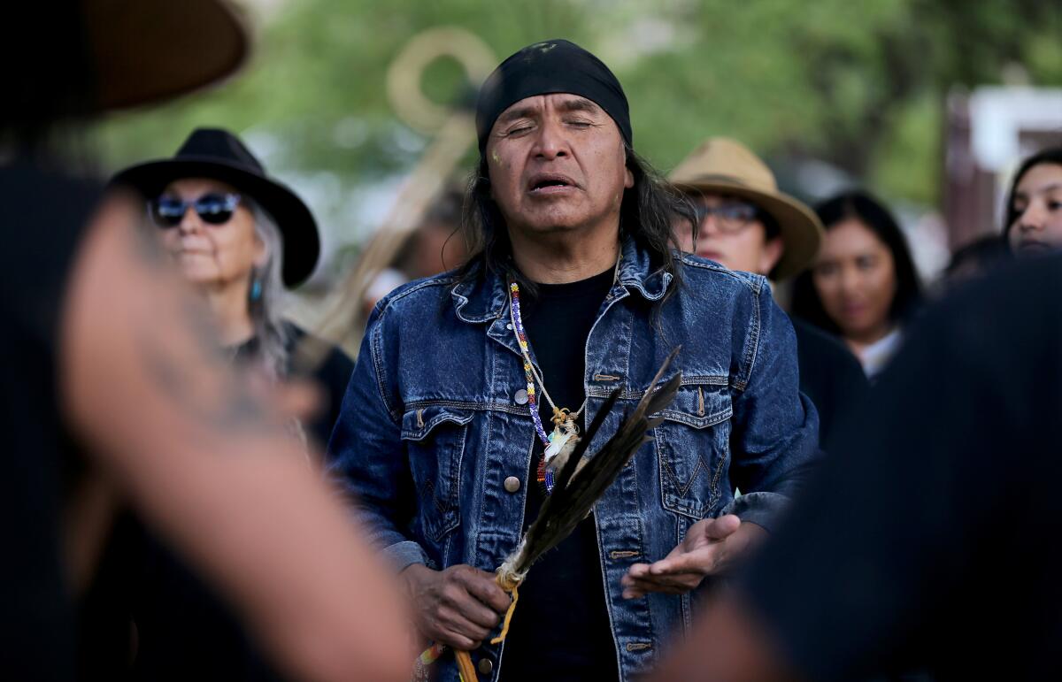 Wendsler Nosie Sr., ehemaliger Vorsitzender des San Carlos Apache Tribe.