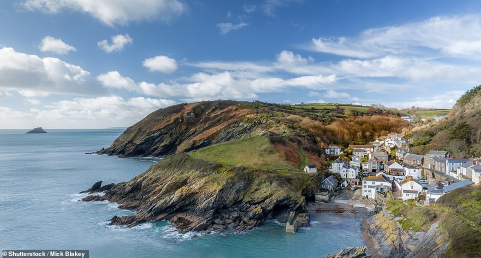 12. PORTLOE, CORNWALL, ENGLAND: A 'cluster of sea-sprayed, whitewashed cottages' make up the village of Portloe, which is perched on the Roseland Peninsula. It is said to be 'a true snapshot of what a peaceful Cornish fishing village is like', with 'blissfully uncrowded' beaches and 'jaw-droppingly beautiful' coastal walks