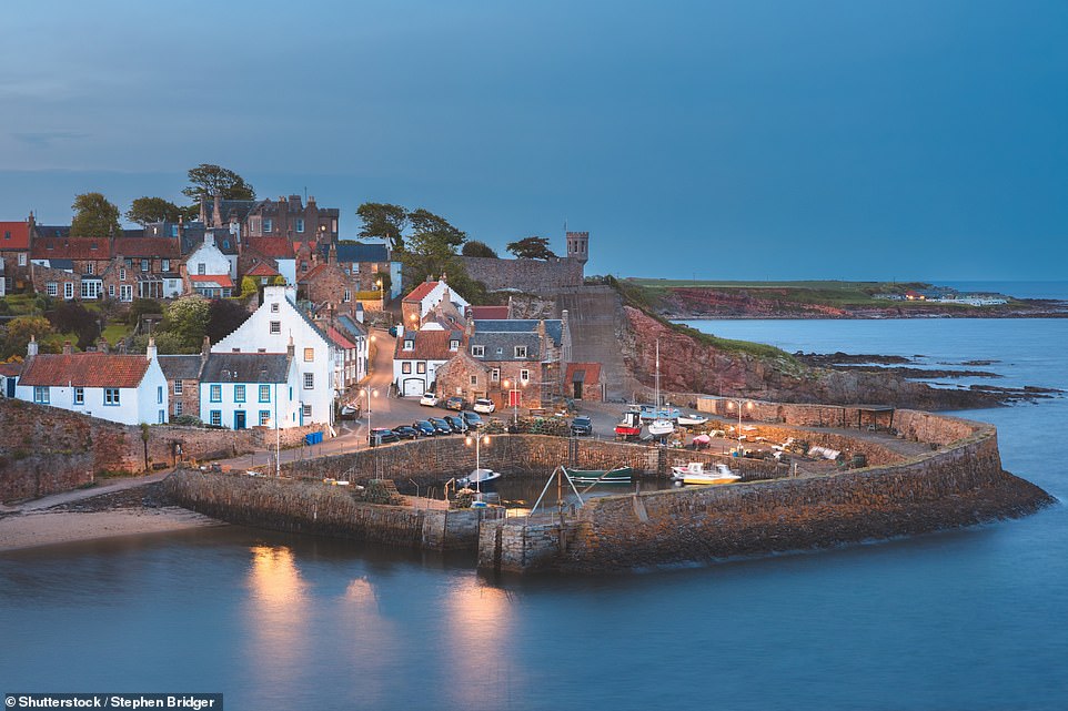 11. CRAIL, FIFE, SCOTLAND: This quiet, scenic fishing village boasts 'the prettiest harbour in the coastal region', comprising a 'maze of sloping streets, quaint cafes, independent eateries and charming speciality stores'