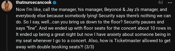 Beyonce Jay Z Concert Ticket Master doppelt gebuchte Plätze