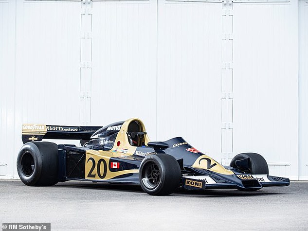 Der Wolf WR1 von 1977 aus der Jody Scheckter Collection brachte Scheckter in der diesjährigen F1-Fahrermeisterschaft auf den zweiten Platz und wurde dann vom späteren Weltmeister Keke Rosberg gefahren
