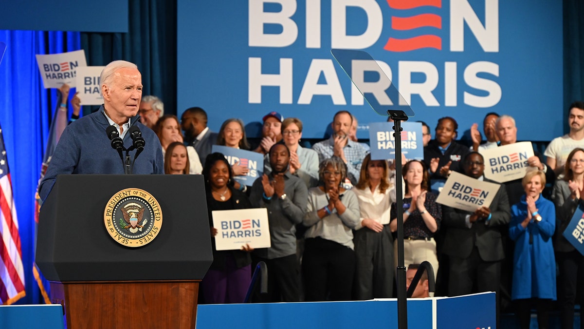 Wahlkampfveranstaltung von Präsident Biden in Pennsylvania
