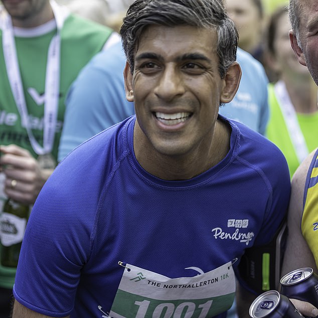 Rishi Sunak joined hundreds of runners and took part in a Northallerton 10k race in his constituency last May