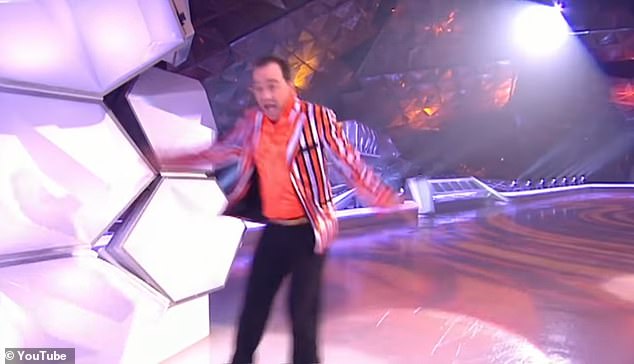 Skating alongside his partner Susie Lipanova, suddenly the former EastEnders actor, 60, lost his balance and flew down the tunnel off stage, while Susie completed the routine alone