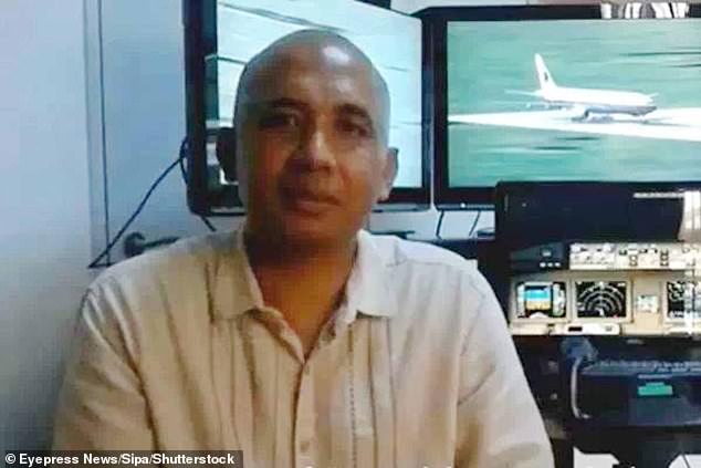 Theories have persistently centred on MH370 pilot Zaharie Ahmad Shah (pictured), whose mental state has since been the subject of much speculation