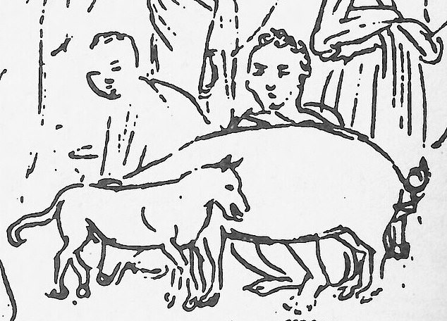 Eine Skizze, die einen hawaiianischen Poi-Hund zeigt (Wikimedia Commons)