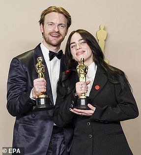 Billie Eilish and Finneas O'Connell earned Original Song for Barbie's What Was I Made For?