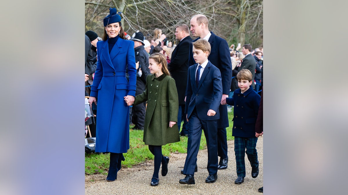 Kate Middleton mit ihrer Familie zu Weihnachten