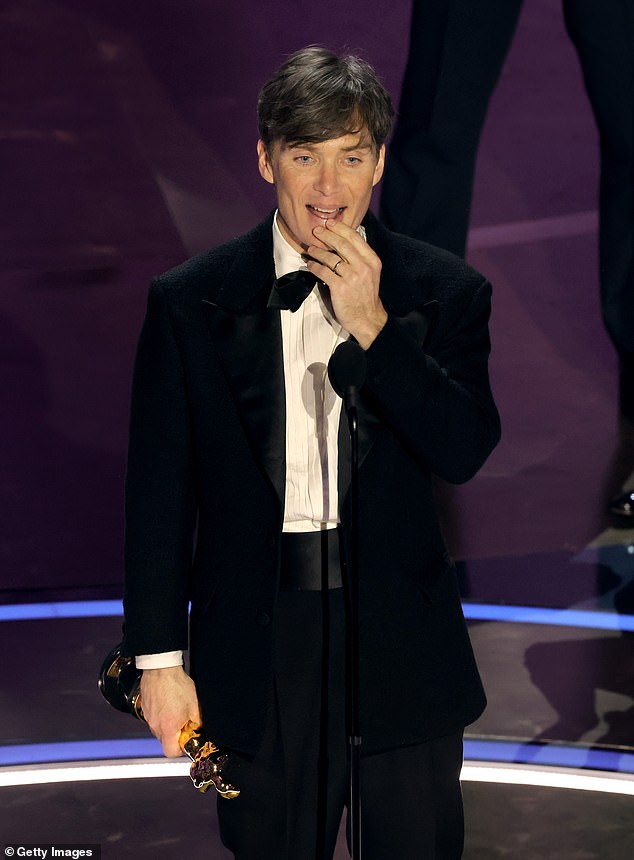 Cillian gewann schließlich den Oscar in der begehrten Kategorie „Bester Hauptdarsteller“ für Oppenheimer