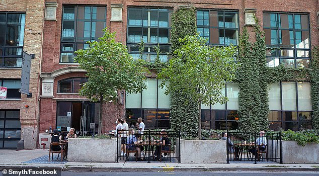 The Michelin guide describes Smyth in Chicago as 'very chic' with 'lounge styling' and an open kitchen