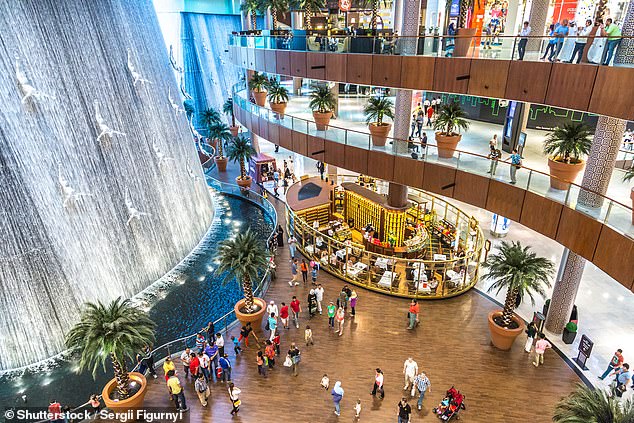 Das 12 Millionen Quadratmeter große Einkaufszentrum bietet 1.200 Einzelhandelsgeschäfte