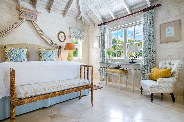 A double room at Coral Reef Club near Folkestone beach on Barbados