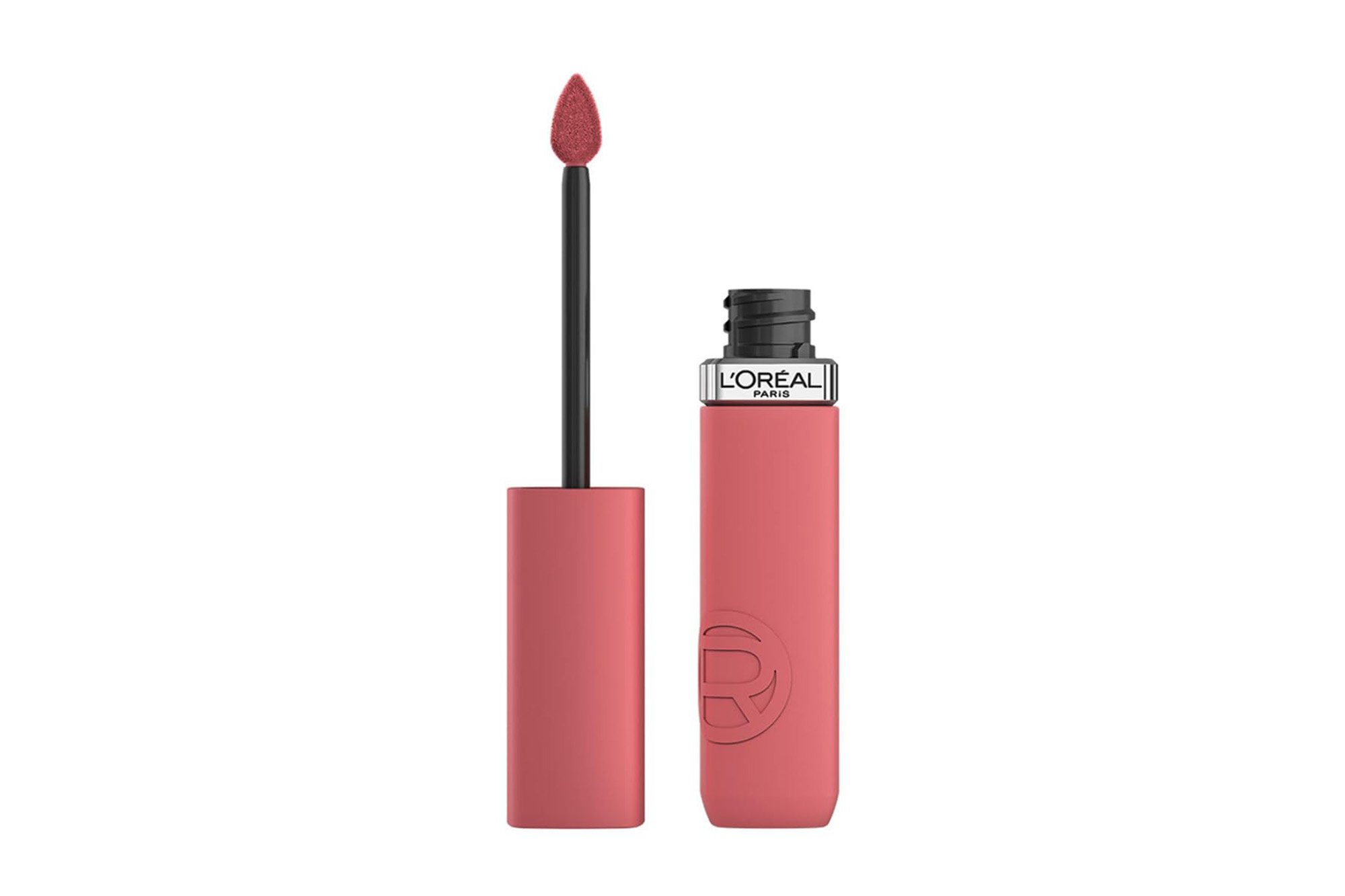 L'Oréal Lippenfleck in einem leuchtenden Rosaton
