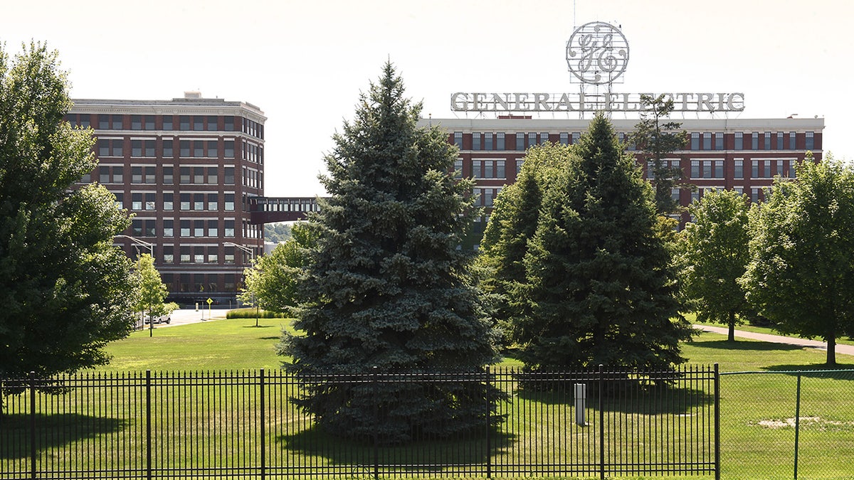 Tore und Campus des General Electric-Werks in Schenectady