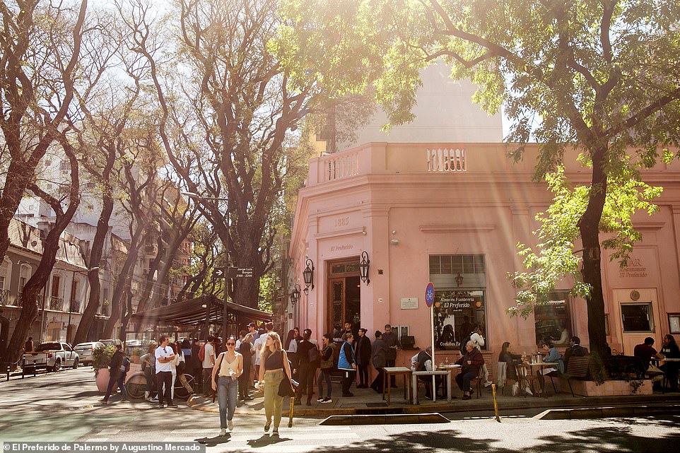 Guatemala Street, in fourth place, is home to 'one of only two Michelin-starred restaurants' in Buenos Aires, and a spot where 'waiting in line for a table becomes a social occasion'