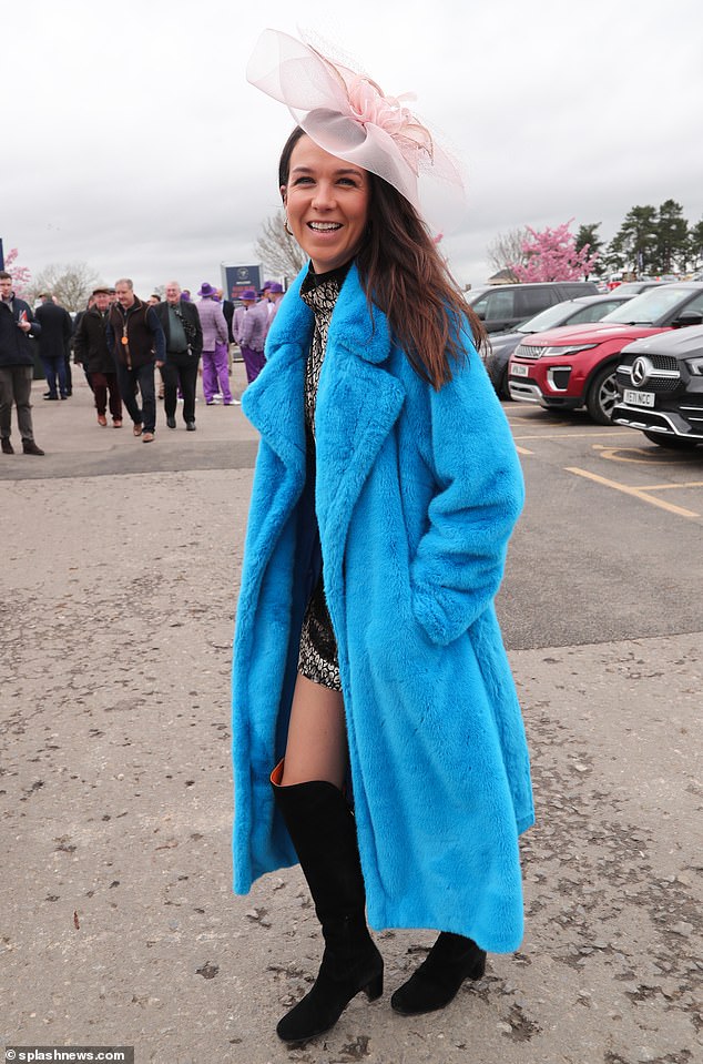 Many opted for the mob wife aesthetic with bold fur coats