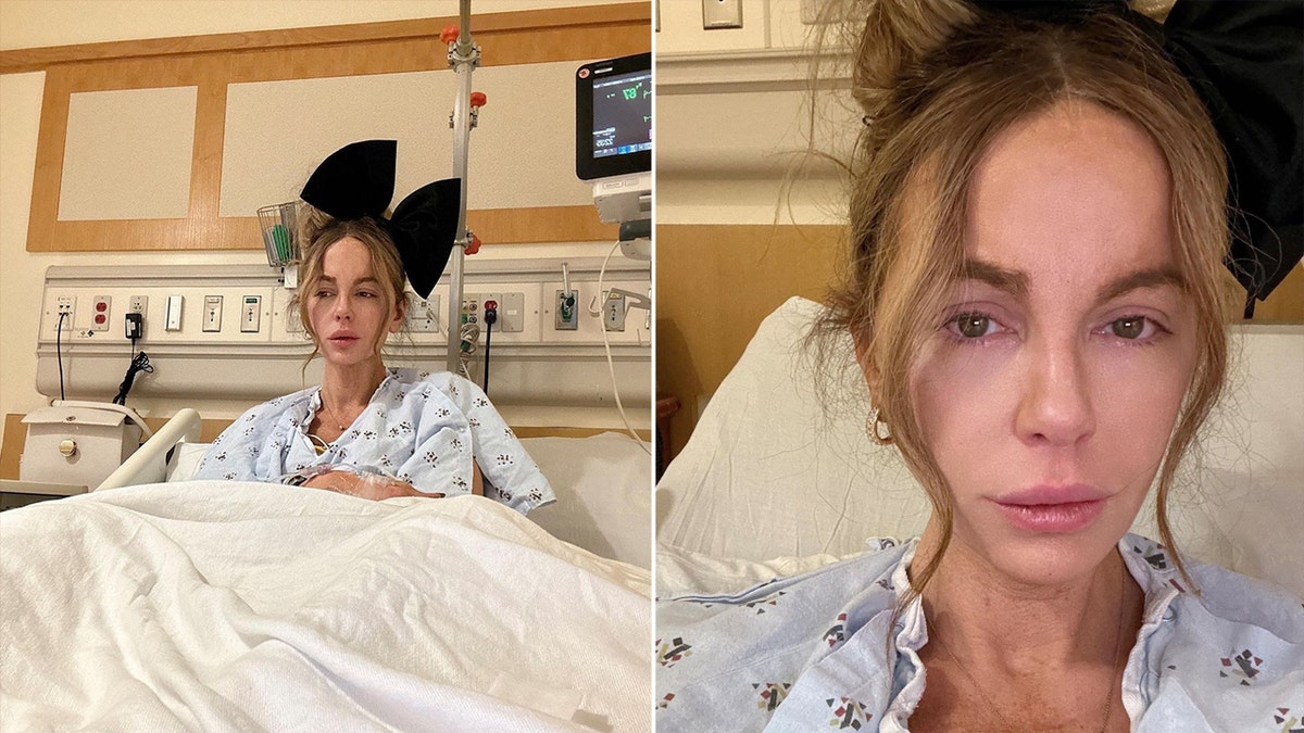 Kate Beckinsale im Krankenhaus