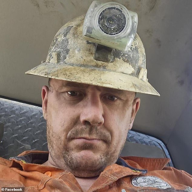 Der beim Einsturz der Ballarat-Goldmine getötete Bergmann namens Kurt Hourigan (im Bild)