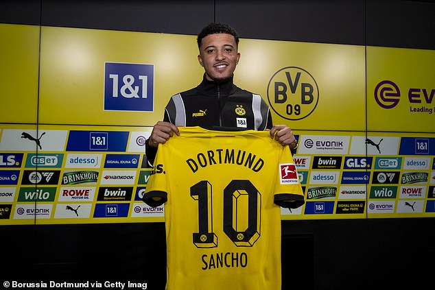 Dortmund fans did flock to buy Sancho 10 jerseys when he returned but interest has cooled