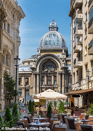 Der Palast der Einlagen und Sendungen in Bukarest
