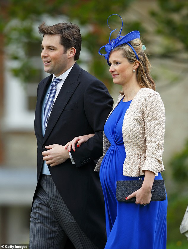 Hannah (seen with husband Robert at the wedding of William van Cutsem and Rosie Ruck Keene) and Kate attended Marlborough College together, where they played on several of the same sports teams