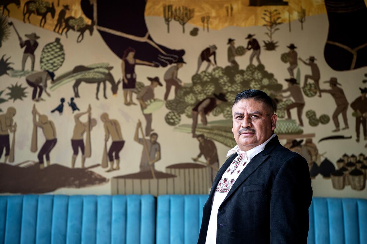 Porträt des Restaurantbesitzers Ivan Vasquez