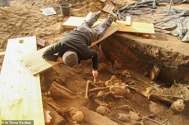Die Fundstelle wurde bei Ausgrabungen auf einem Feld im Vorfeld des Baus eines neuen Altersheims gefunden