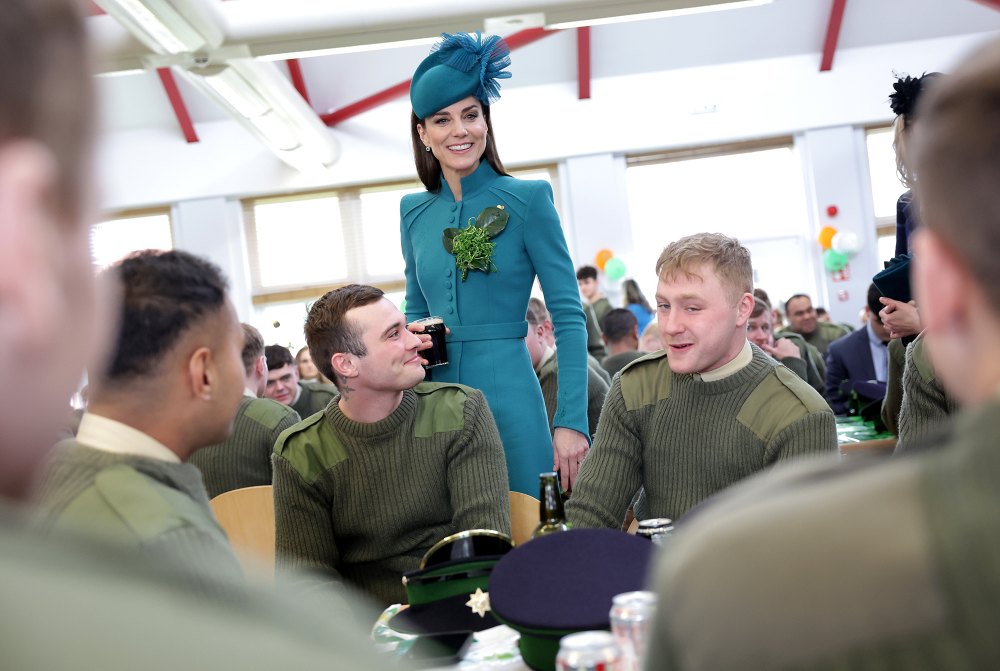 Irish Guards werden Kate Middleton bei den Feierlichkeiten zum St. Patrick's Day Tribut zollen