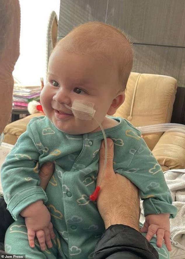 Determined to give Ted the best possible chance in life, his parents researched the different forms of therapy available immediately after his diagnosis. And in October, they flew to Bulgaria so Ted could undergo the gene therapy Zolgensma for free on the country's healthcare system