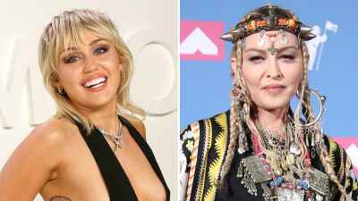 Miley Cyrus Madonna-Promis, die sich für die LGBTQ+-Community einsetzen